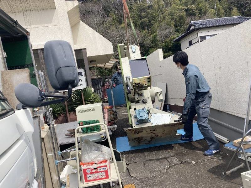 医院　撤去作業　（千葉県印西市）